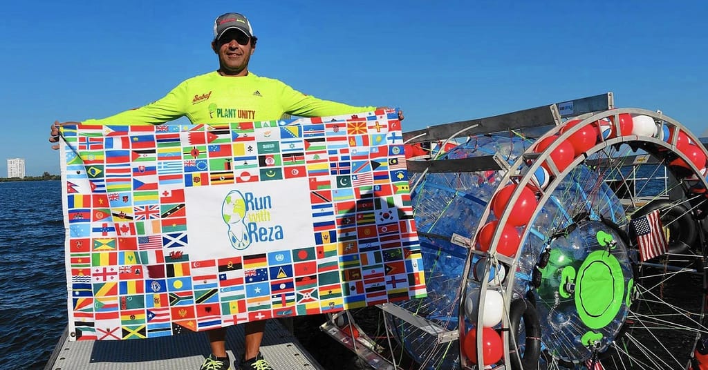 Reza Baluchi ultra runner from Florida