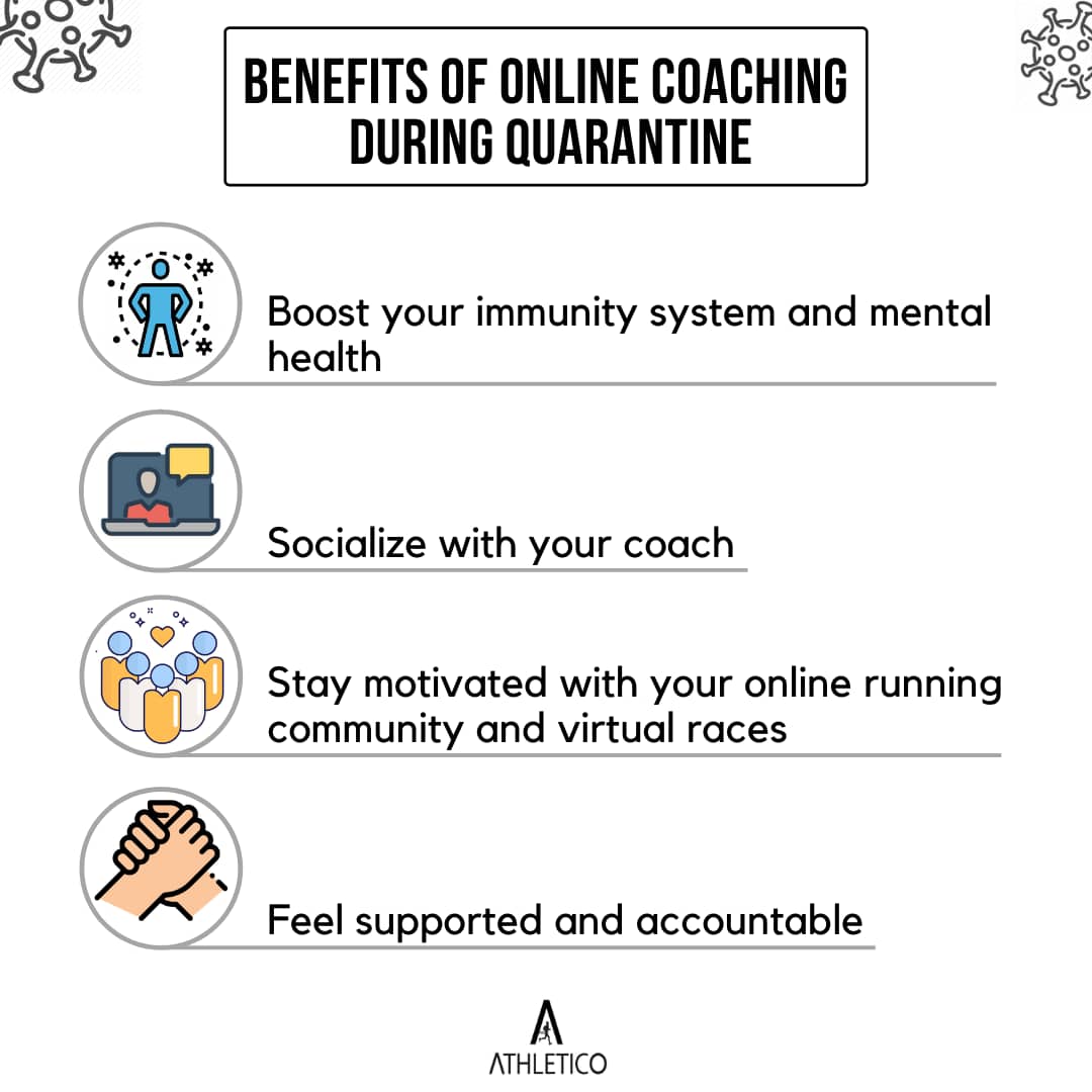 Benefits of online coaching during lockdown