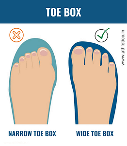 toe box shoes