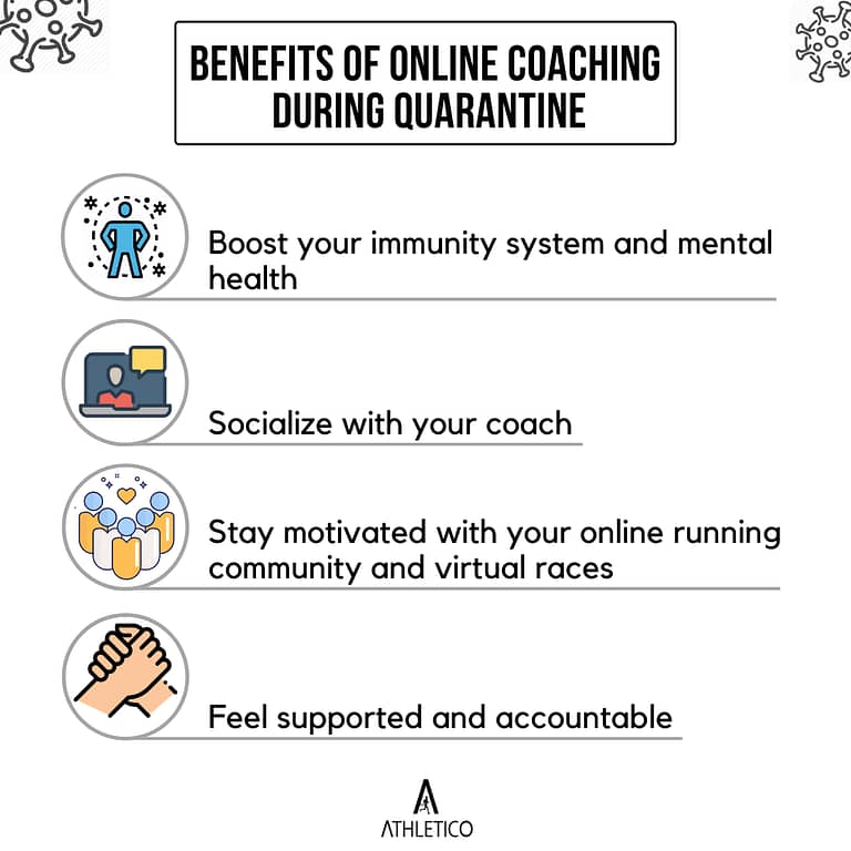 Benefits of online coaching during lockdown